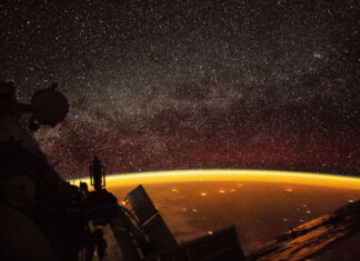 Astronaut records orange light enveloping Earth during rare event